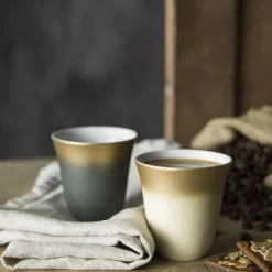 ILLUSIONS MULTICOLORE Coffret 4 tasses à moka 7 cl