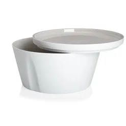 LA VAISSELLE DE L'ECONOME RUTABAGA Coffret bol droit et assiette 18 cm