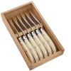 LAGUIOLE TABLE Coffret 6 couteaux à steak corne ivoirine