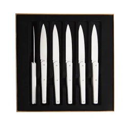 MIRAGE MIROIR BLANC Coffret 6 couteaux à steak