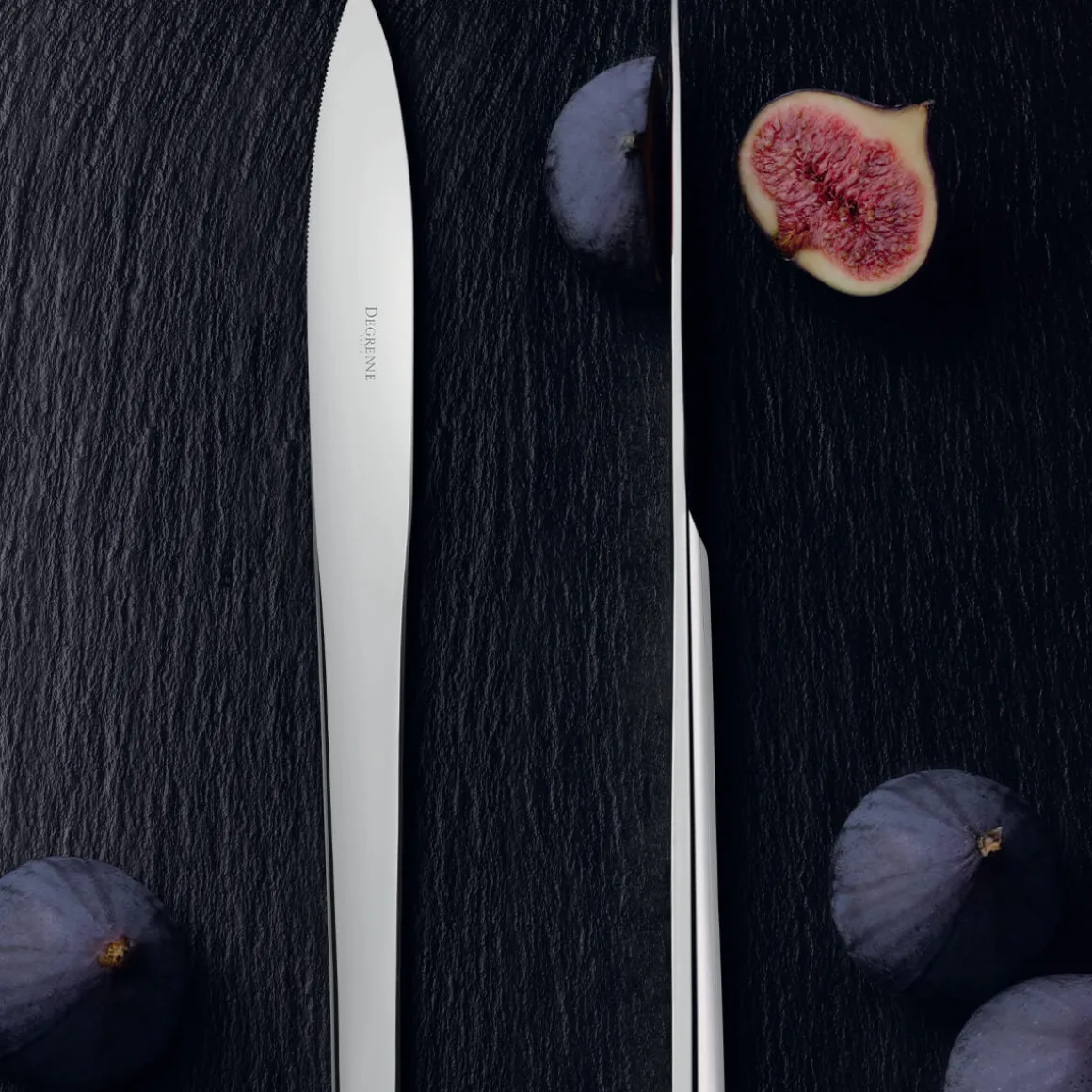 MIRAGE MIROIR Couteau de table n°1