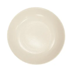 MODULO NATURE KAOLIN Grande assiette creuse 21 cm