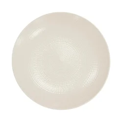 MODULO NATURE KAOLIN Assiette à dessert 21 cm