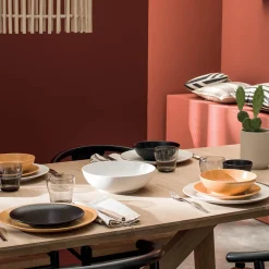 MODULO NATURE PIERRE DE LAVE Petite assiette creuse 17,7 cm