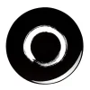 MODULO NOIR ARTY CREATION Assiette 29 cm