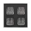 NEWPORT LOUNGE Coffret 4 verres à whisky 37 cl