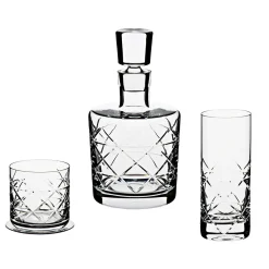 NEWPORT LOUNGE Coffret 4 verres à whisky 37 cl