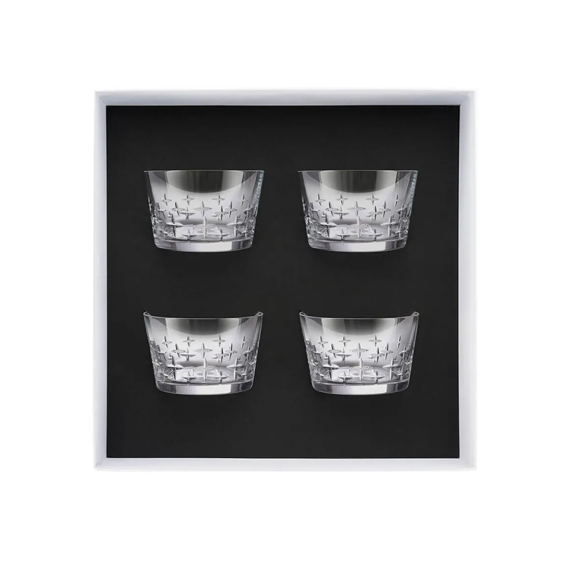 NEWPORT TWIST Coffret 4 verrines 27 cl