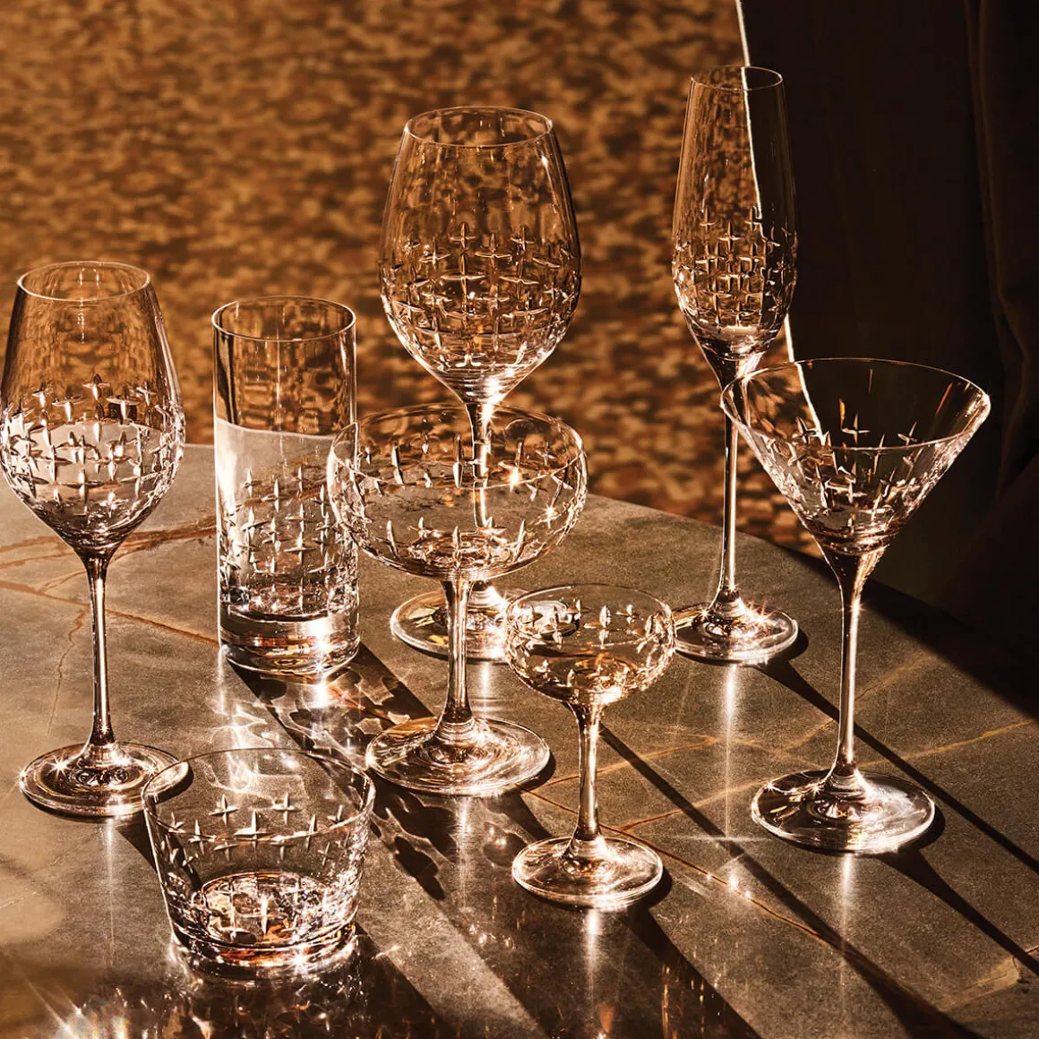 NEWPORT TWIST Coffret 4 verrines 27 cl