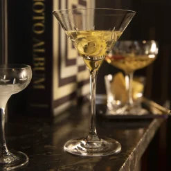 NEWPORT TWIST Coffret 4 verres à martini 21 cl