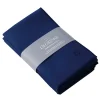 NUANCES COTON & LIN BLEU ROY Lot de 4 serviettes 50 x 40 cm