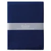 NUANCES COTON & LIN BLEU ROY Nappe rectangulaire 180 x 250 cm