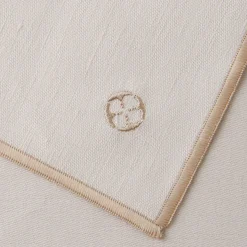 NUANCES COTON & LIN NUDE Lot de 4 serviettes 50 x 40 cm