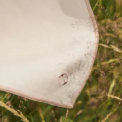 NUANCES COTON & LIN NUDE Lot de 4 serviettes 50 x 40 cm