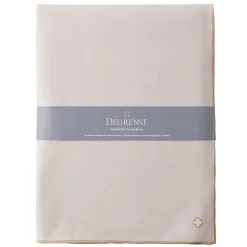 NUANCES COTON & LIN NUDE Nappe rectangulaire 180 x 250 cm