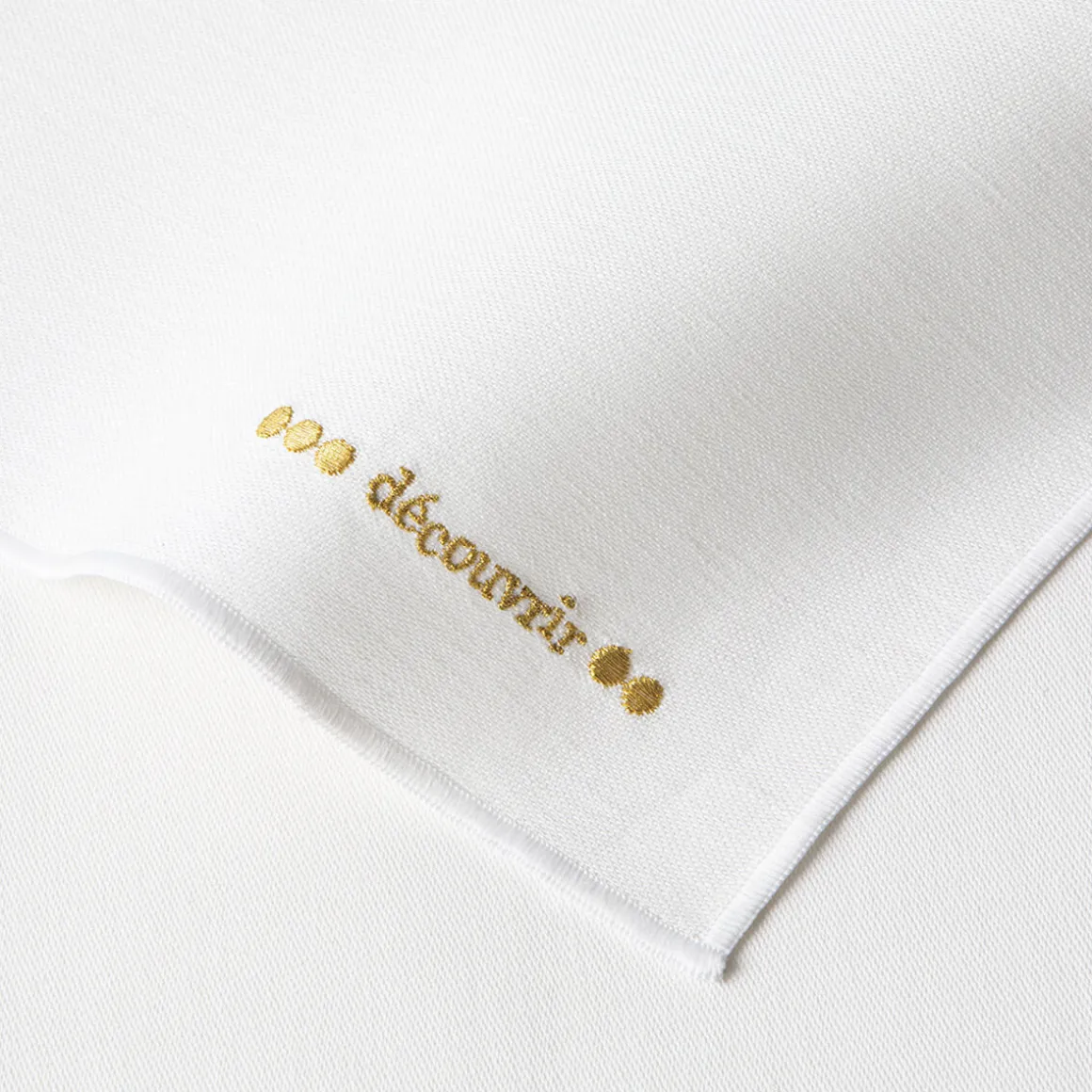 NUANCES COTON & LIN OR Lot de 4 serviettes 50 x 40 cm