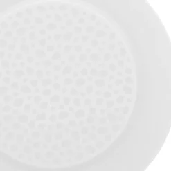 PERLES DE ROSEE BLANCHES Assiette à pain 14 cm