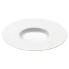 PERLES DE ROSEE BLANCHES Assiette gourmet grand bassin 30 cm