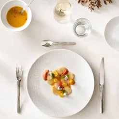 RIVAGE MIROIR COUTEAU DE TABLE MONOBLOC LAME SCIE