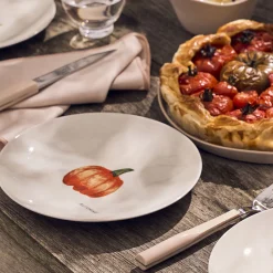 SAISONS Coffret 4 assiettes 19 cm légumes