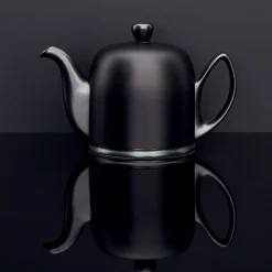 SALAM MINERALE Théière 4 tasses cloche noire