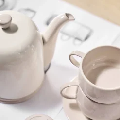 SALAM MONOCHROME Théière 4 tasses cloche rose nude