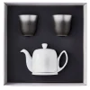 SALAM MONOCHROME Théière 4 tasses et 2 mugs 25 cl