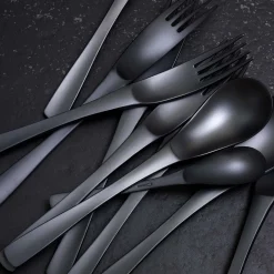 XY BLACK MAT Cuillère de table