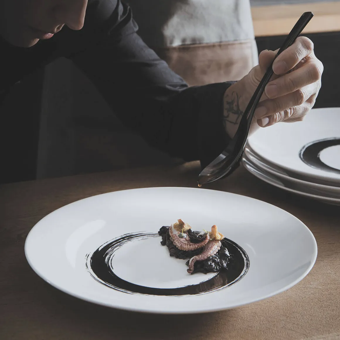 XY BLACK MIROIR Coffret 24 couverts